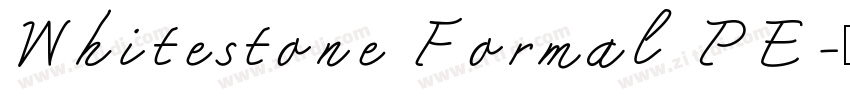 Whitestone Formal PE字体转换